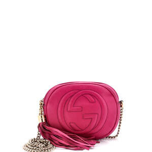 Gucci Mini Soho Chain Bag Leather